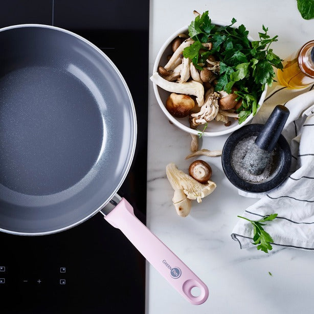Greenpan Torino Pink - Open Wok (28cm/3.6L)