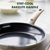 Greenpan Cambridge Quartz Grey 20Cm Deep Frying Pan