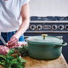 Greenpan Featherweights 24cm Casserole with Lid- Smokey Sky Blue