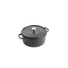 Nồi hầm Greenpan Featherweights 22cm có nắp - Nâu đen