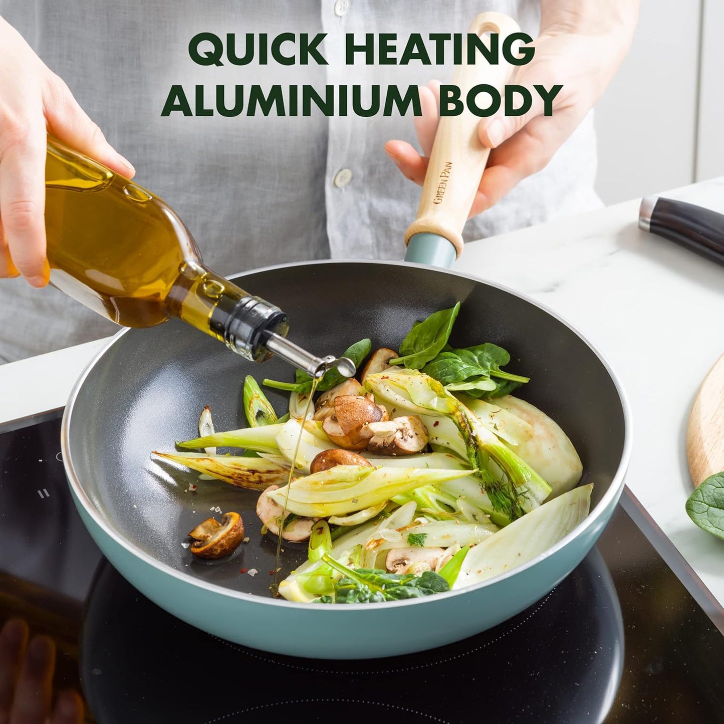 Greenpan Mayflower 28cm Open Wok