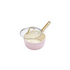 Greenpan Padova 18cm Sauce Pan- Pink with gold