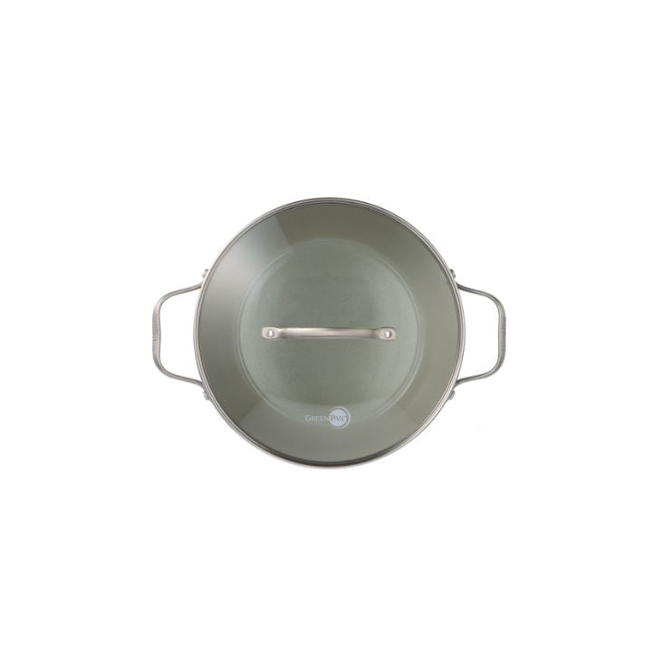 Greenpan Padova 24cm Casserole- Taupe