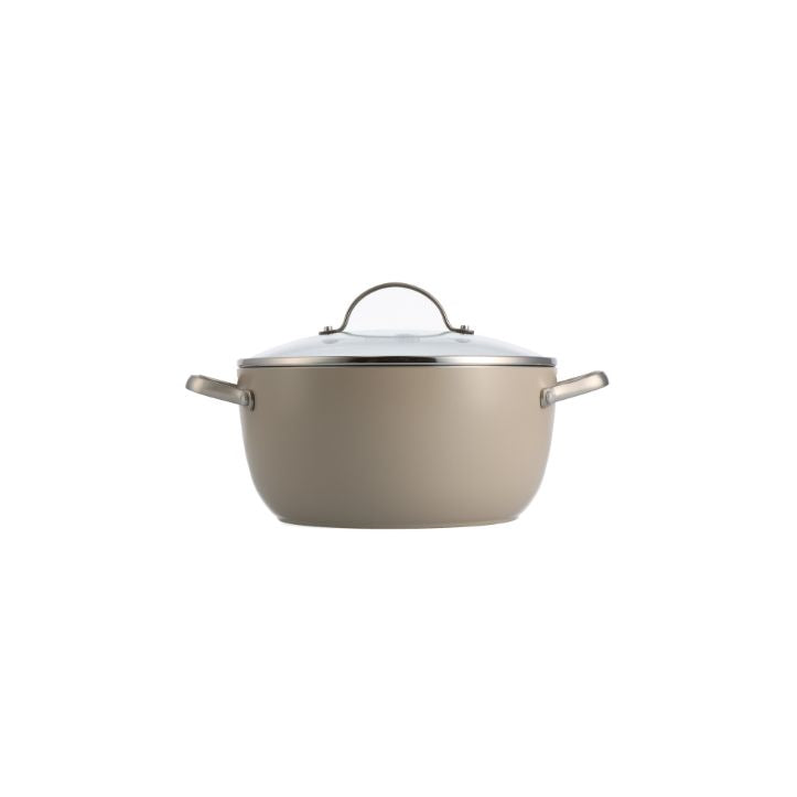 Greenpan Padova 24cm Casserole- Taupe