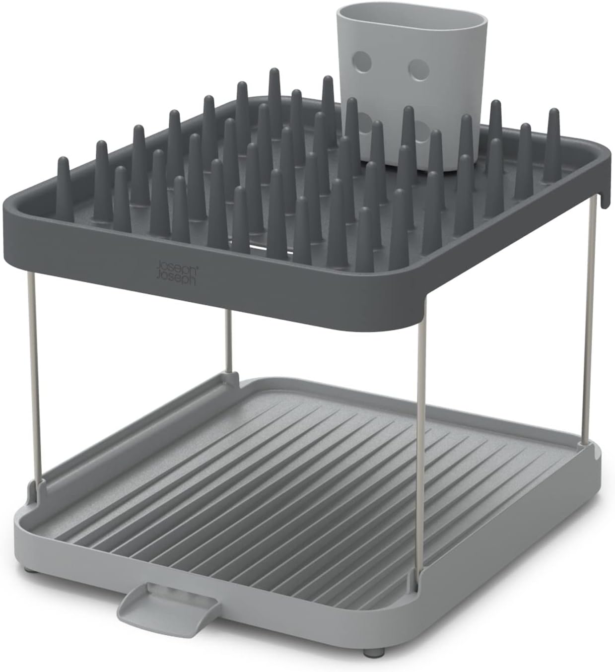 Joseph Joseph Duo 2-Tier Dish Rack Grey