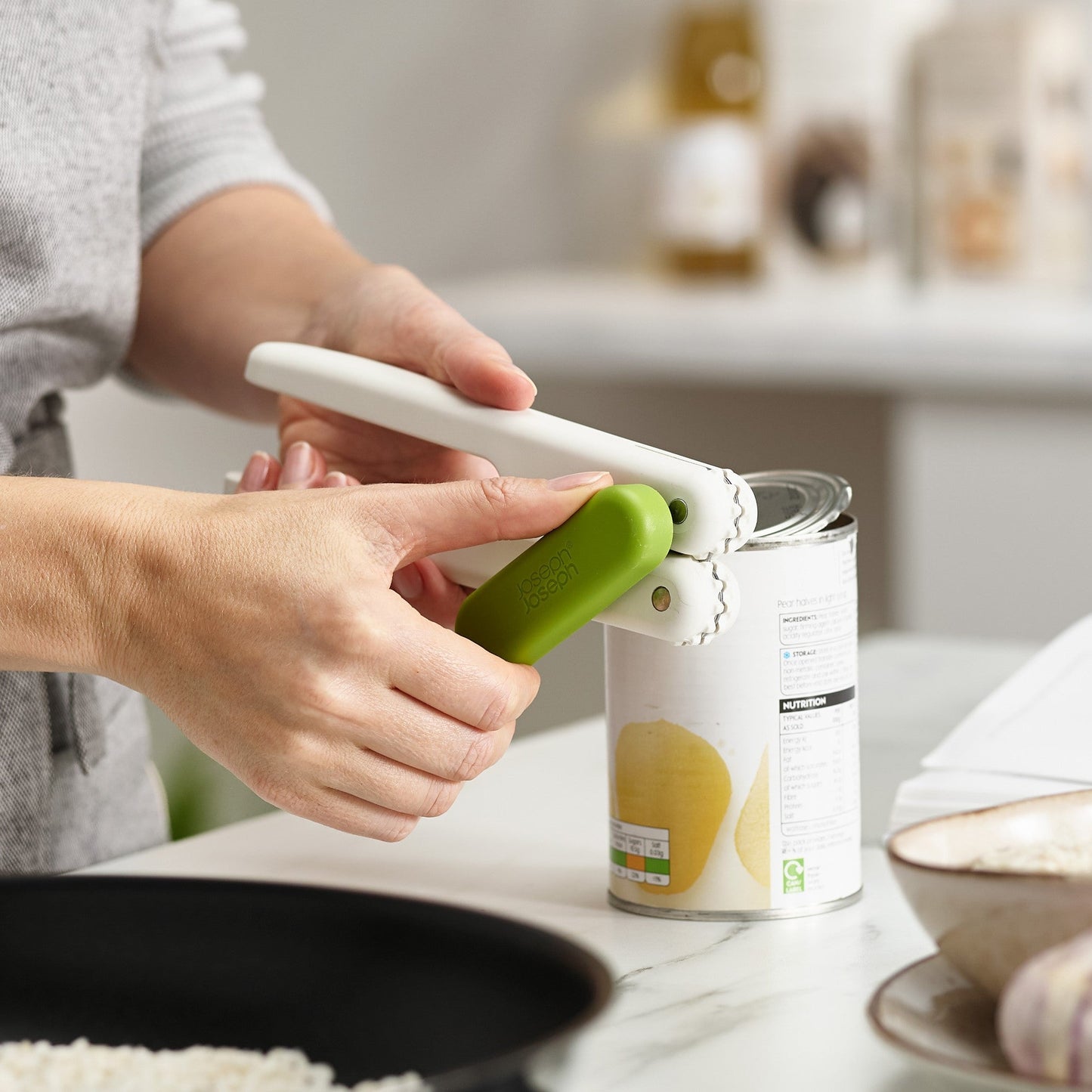 Joseph Joseph Duo 3-in-1 Can Opener (WhiteGreen)