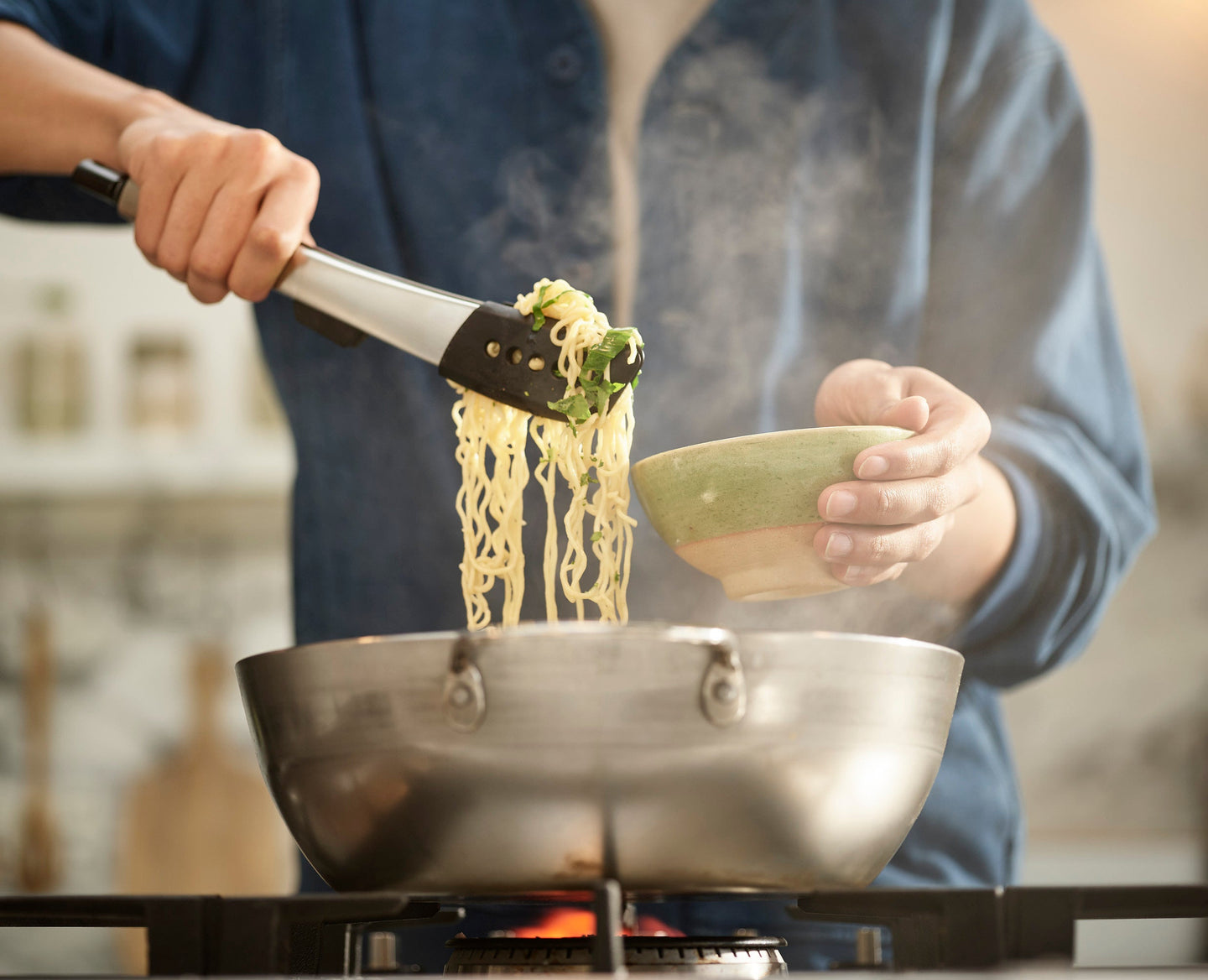 Joseph Joseph Elevate™ Fusion 5-piece Stainless-steel Utensil Set with Compact Stand
