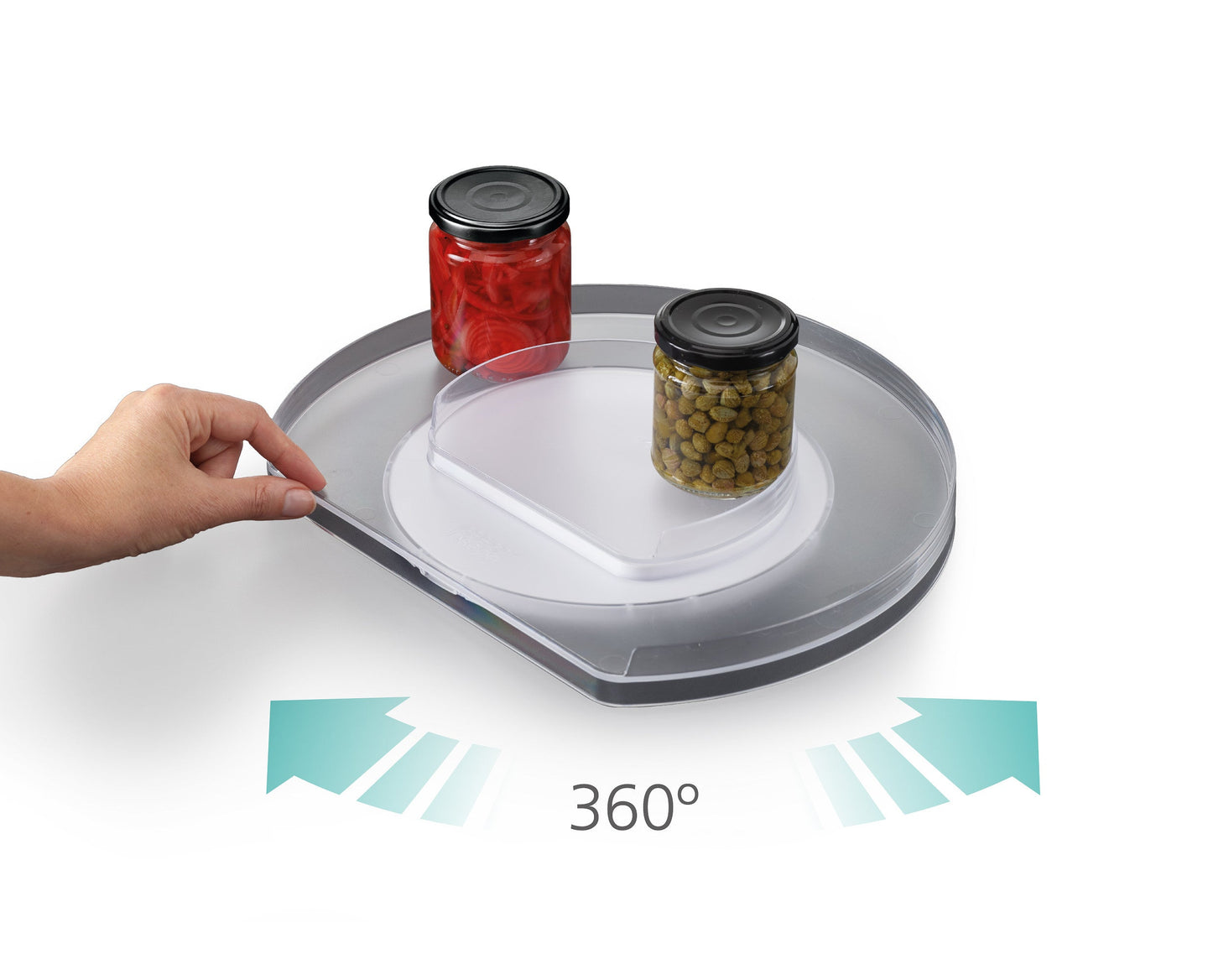 Joseph Joseph FridgeStore™ Clear Rotating Organiser