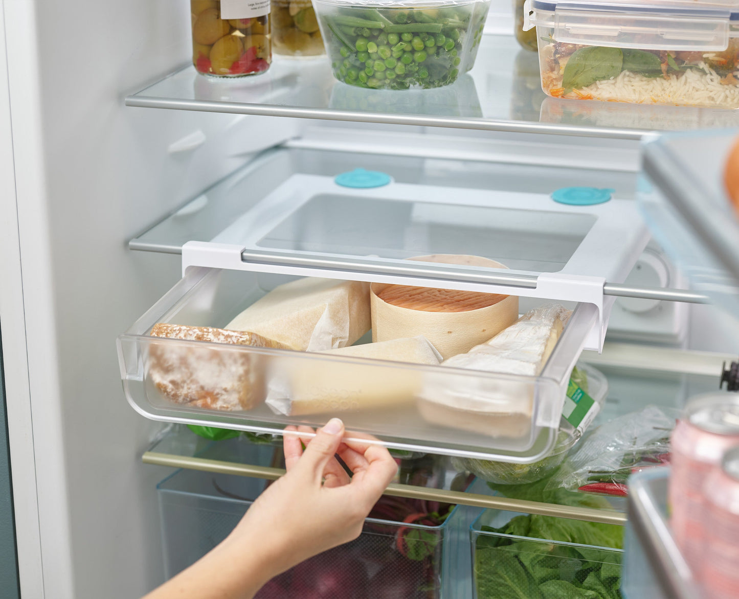 Joseph Joseph FridgeStore™ Clear Under-shelf Storage Drawer
