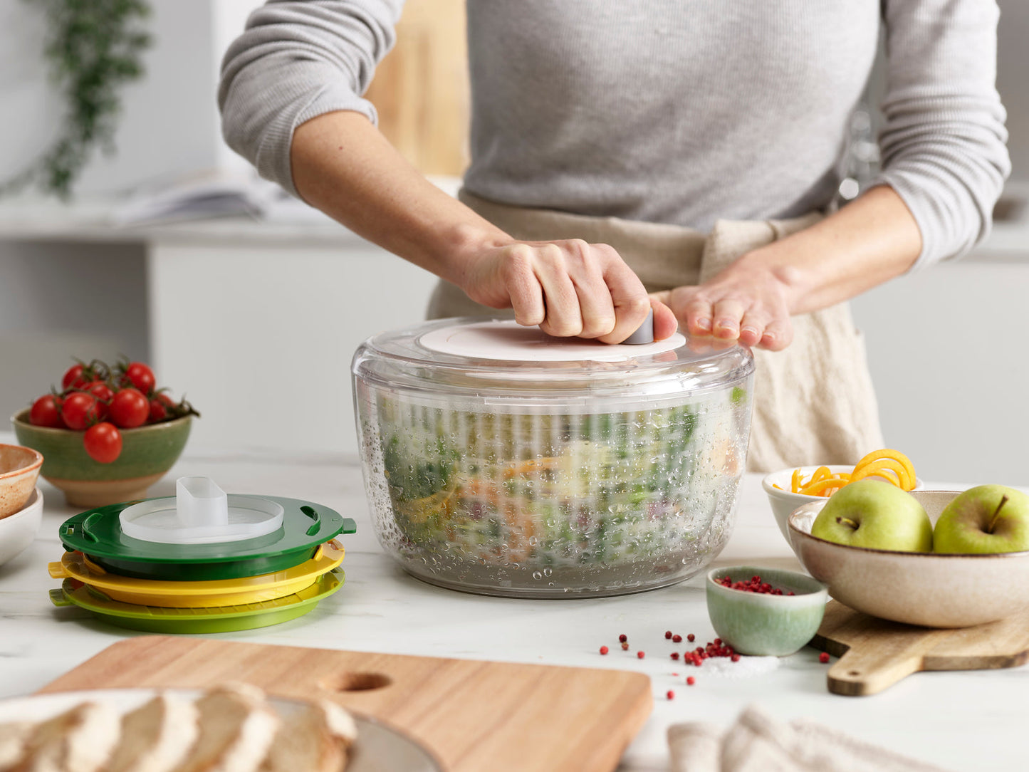 Joseph Joseph Multi-Prep™ 4-piece Multicolour Salad Preparation Set