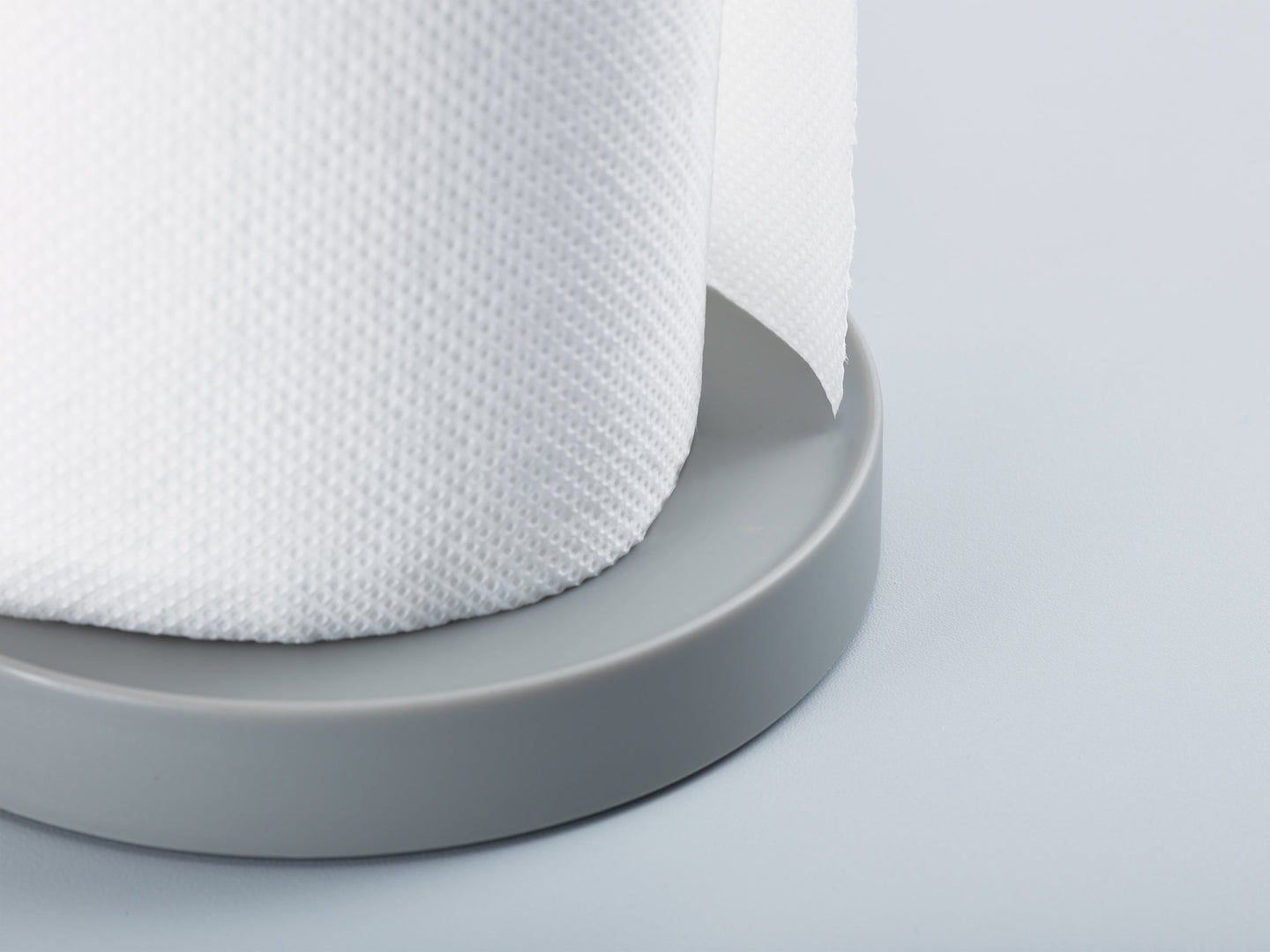 Joseph Joseph Push & Tear Kitchen Roll Holder- Grey