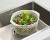 Joseph Joseph Spindola™ Green In-sink Salad-spinning Colander