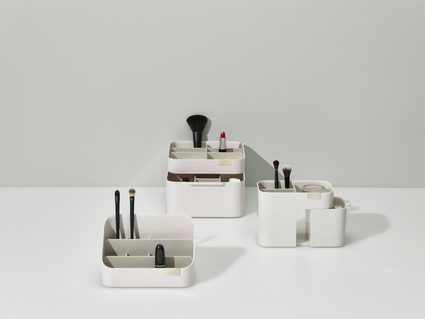Joseph Joseph Viva Tiered Cosmetic Organiser - Shell
