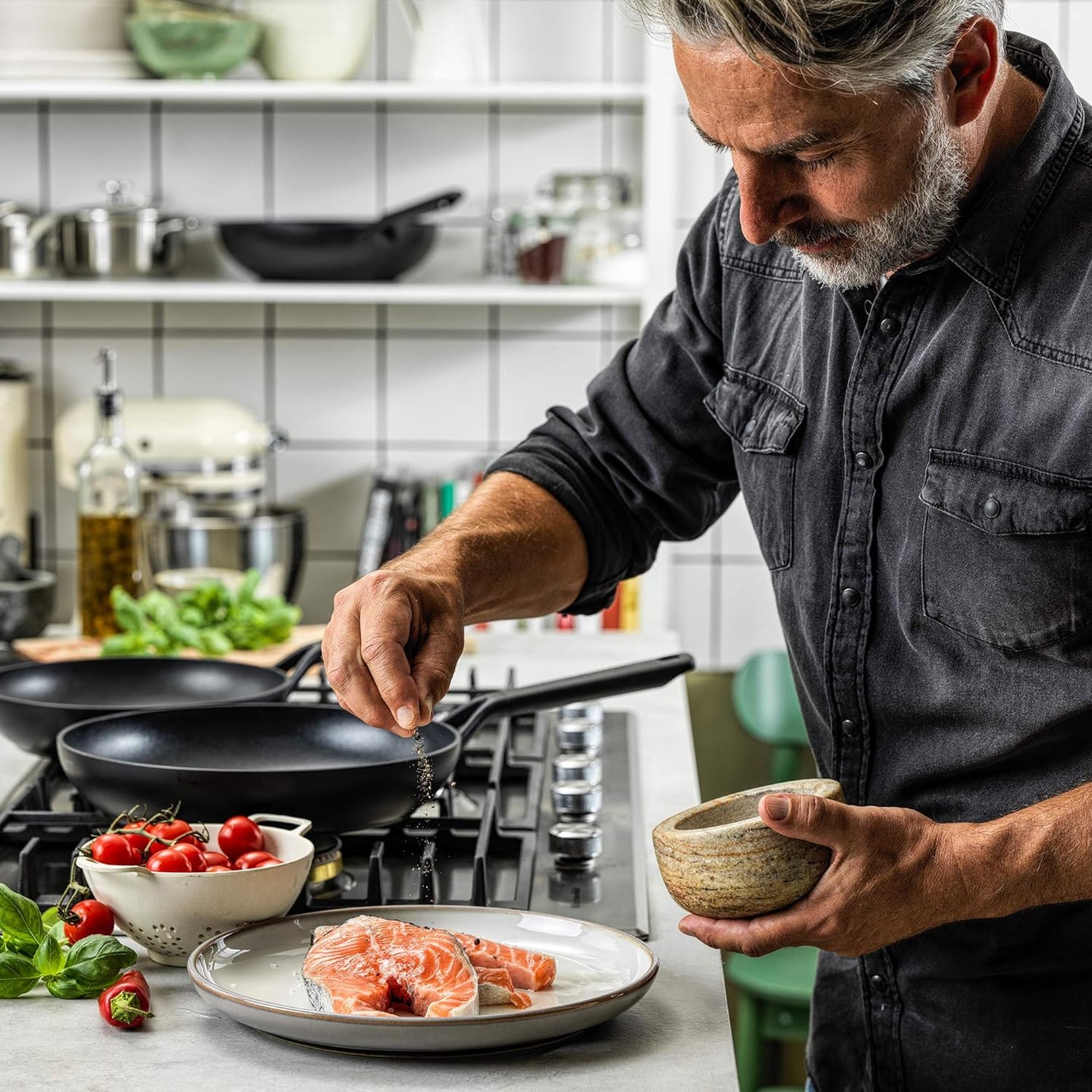 KitchenAid Classic 28cm Ceramic Frying Pan