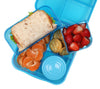 Sistema 1.25L Bento Cube With Yogurt Pot- Blue