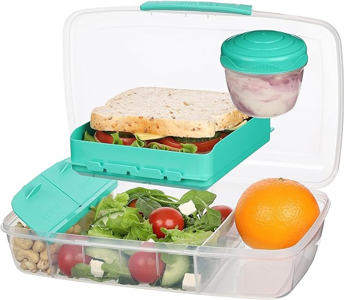 Sistema 1.76 Bento Box To Go- Minty Teal