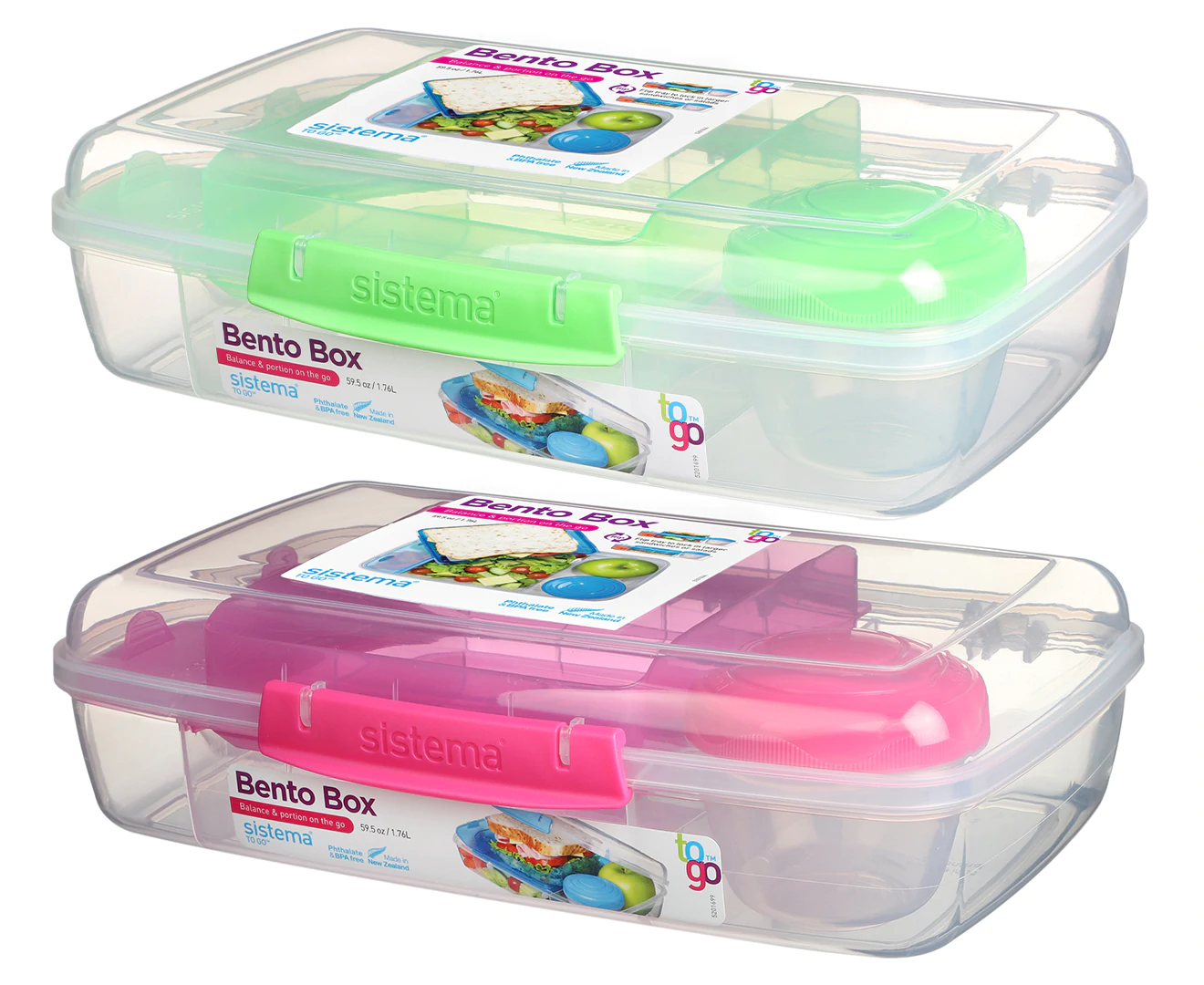 Sistema 1.76 Bento Box To Go