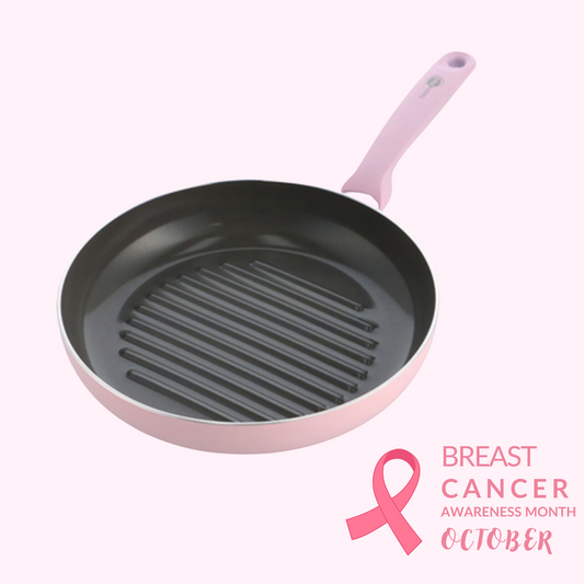 Greenpan Torino Pink - Chảo nướng (28cm)
