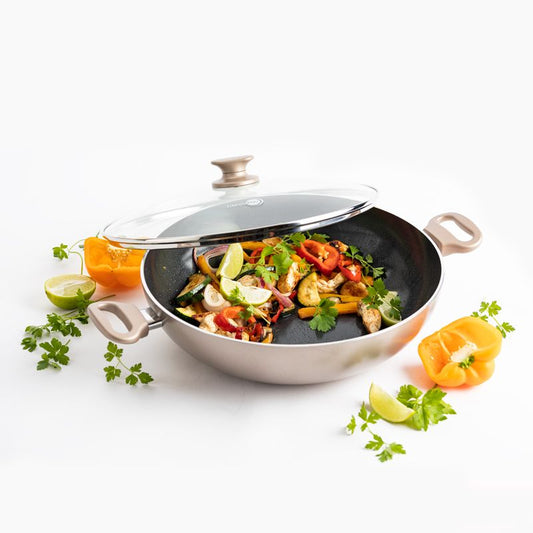 GREENPAN CAMBRIDGE BRONZE 32CM5.7L WOK 2