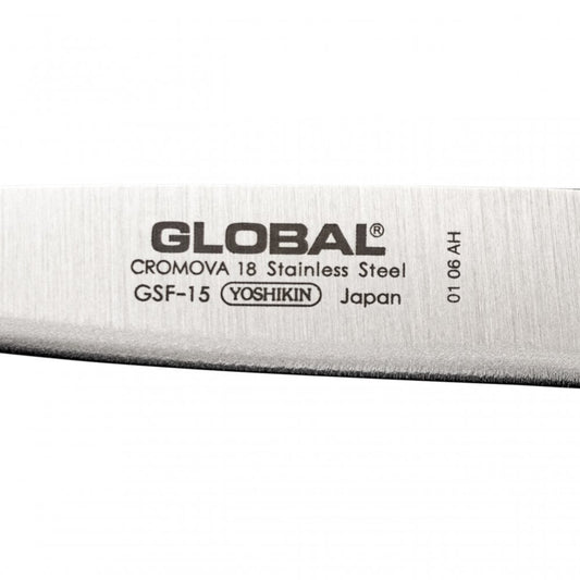 Global Peeling Knife, Plain, Pointed, 8 CM, GSF-15