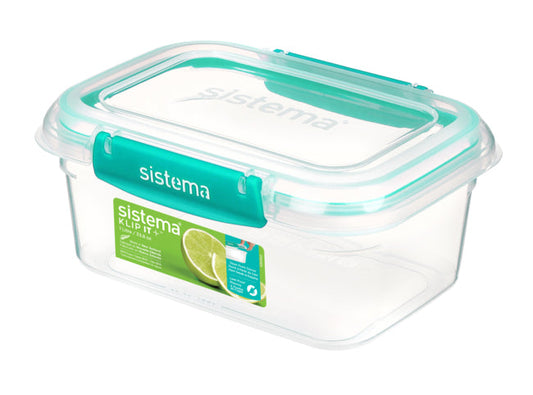 Sistema Klip It Minty Teal 1L Rectangle
