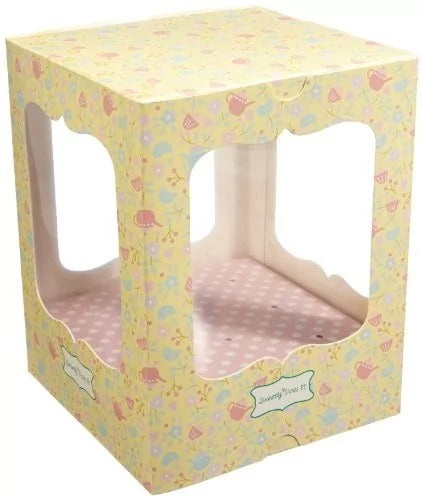 Hộp bánh pop D-KC SDI 2 cái 20x20x15.5cm - bìa cứng